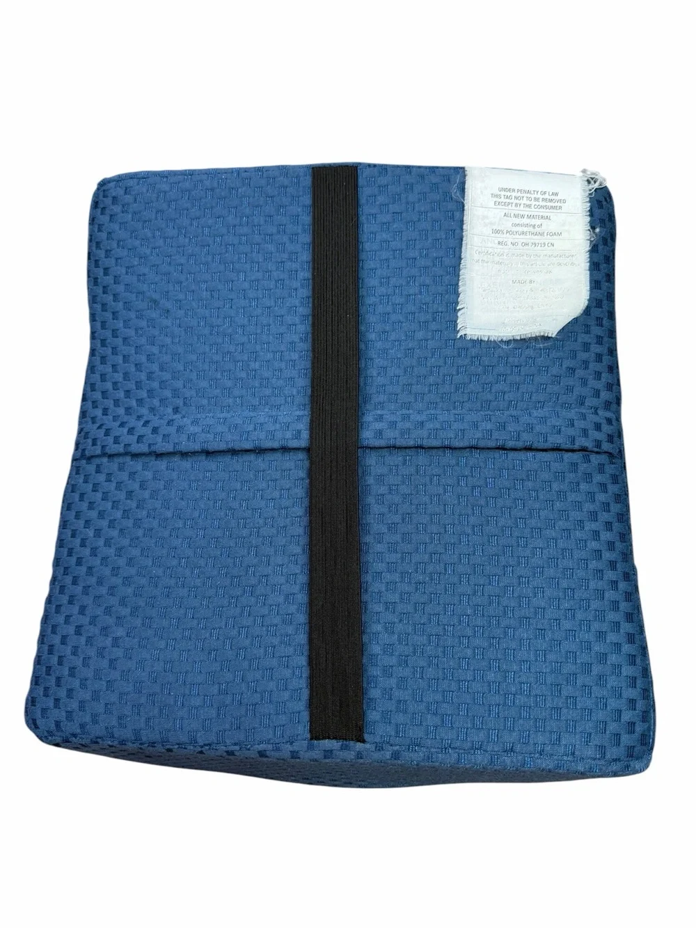 Therapist's Choice Blue Memory Foam Contoured Lumbar Support Pillow